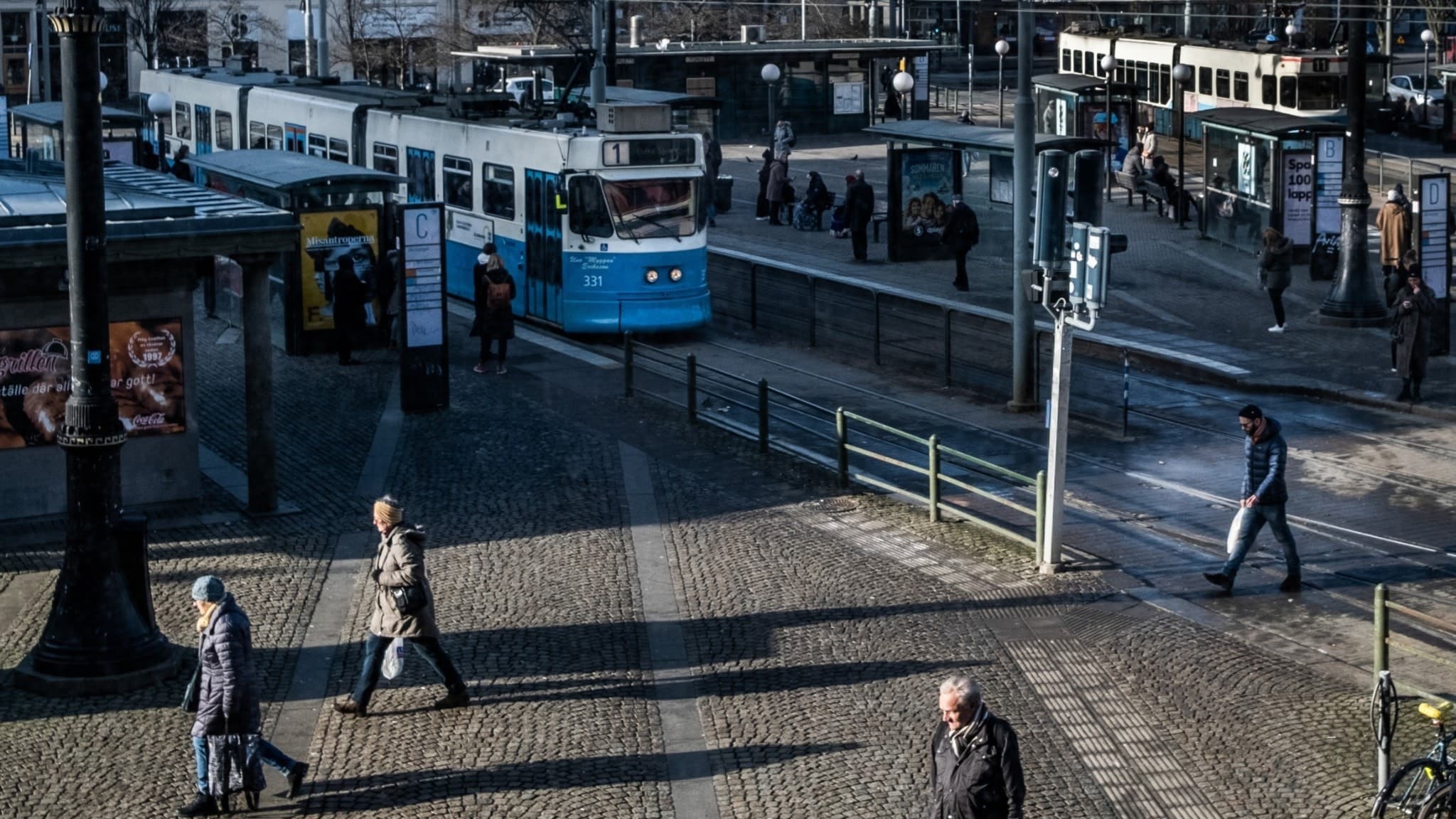 Järntorget i centrala Göteborg. 