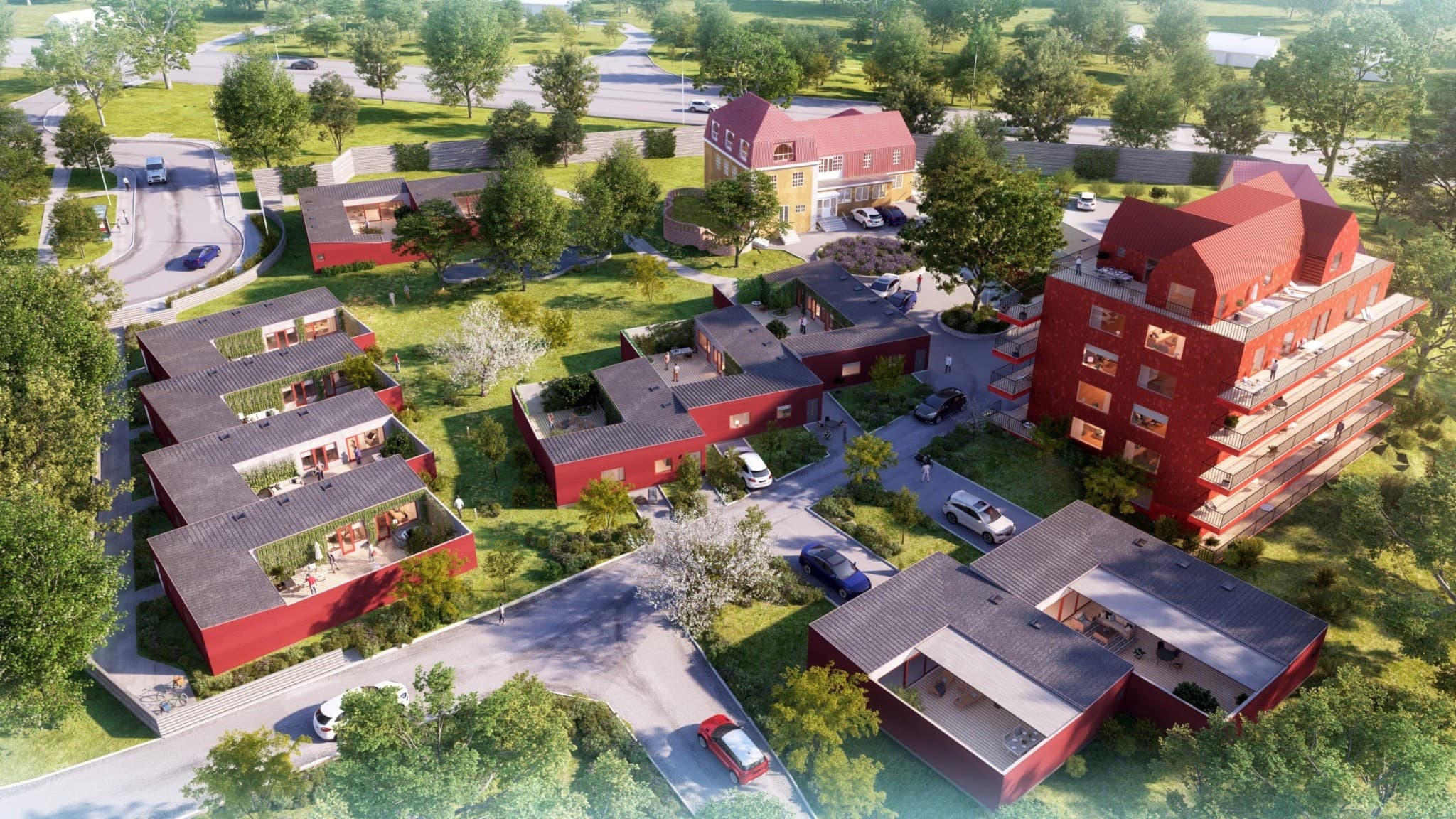 Boende och byggföretagare döms att solidariskt betala miljonbelopp till lånebolaget Tessin Services AB. Bilden är en arkitektritning.