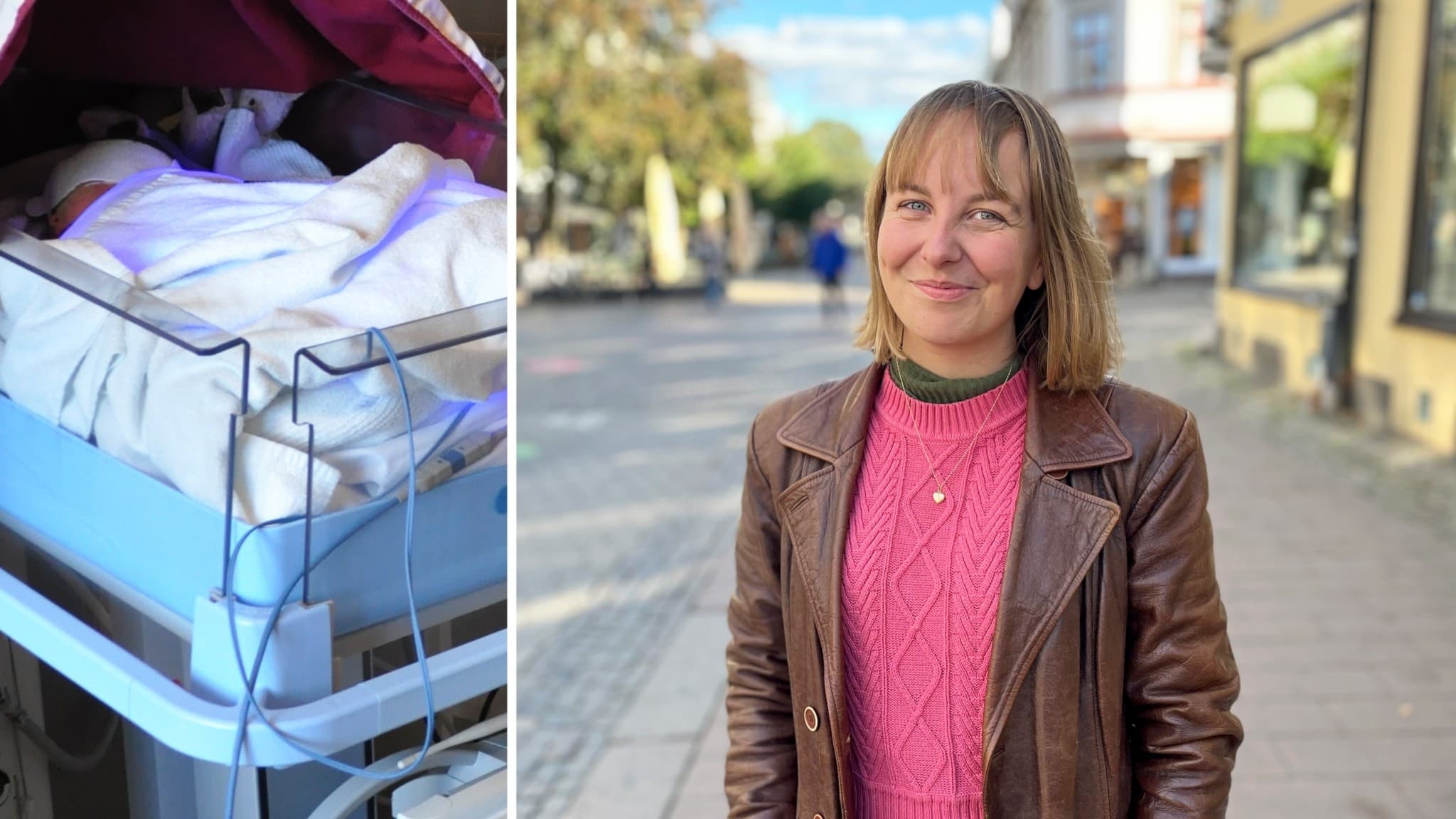 Elina Rapp började sitt liv i en kuvös.