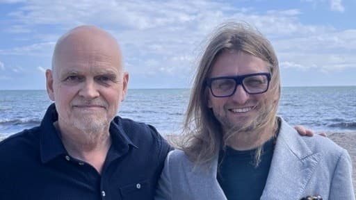 Lars Danielsson och Leszek Możdżer i Ystad i augusti 2025