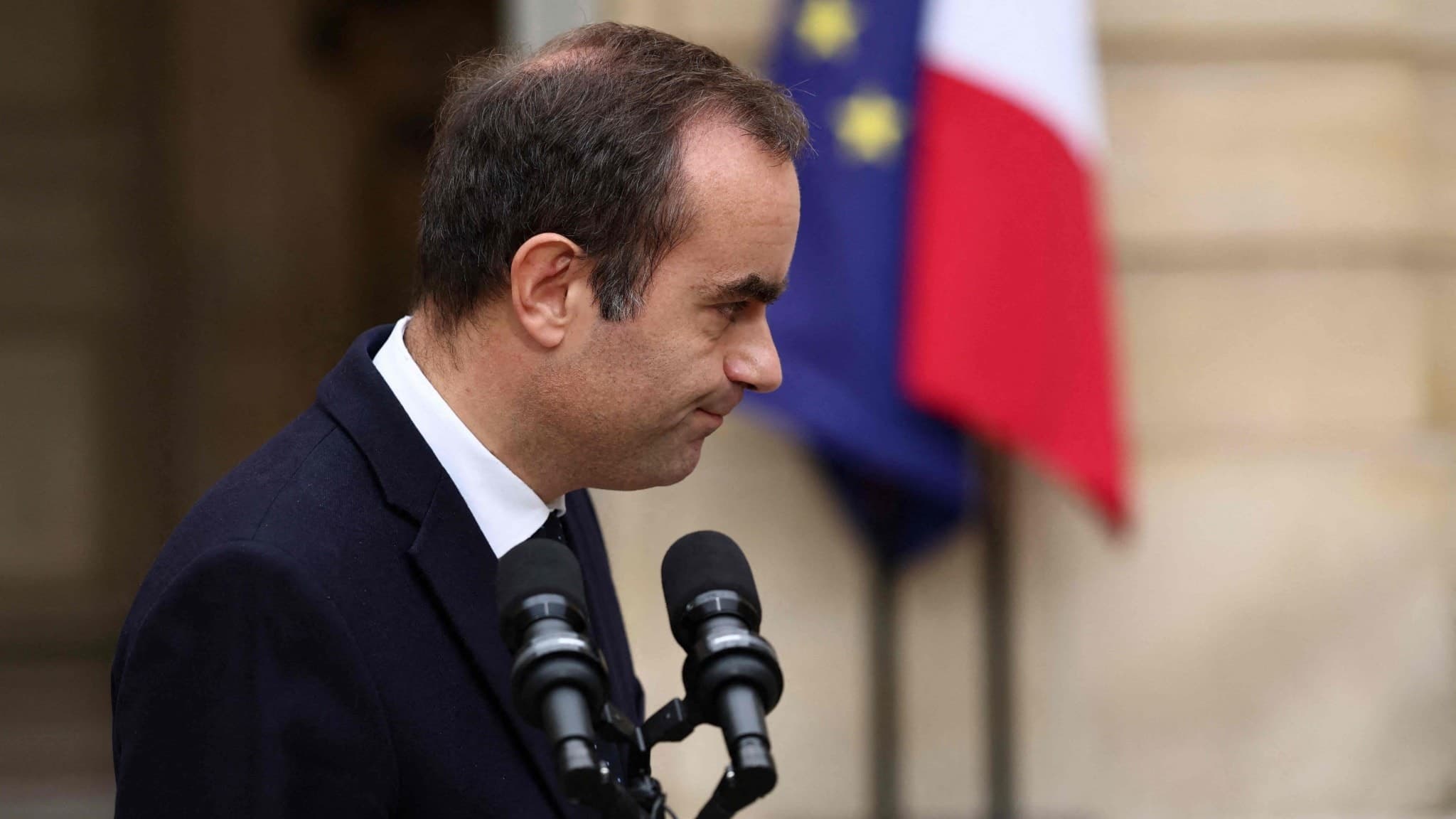 Frankrikes avgående premiärminister Sébastien Lecornu.