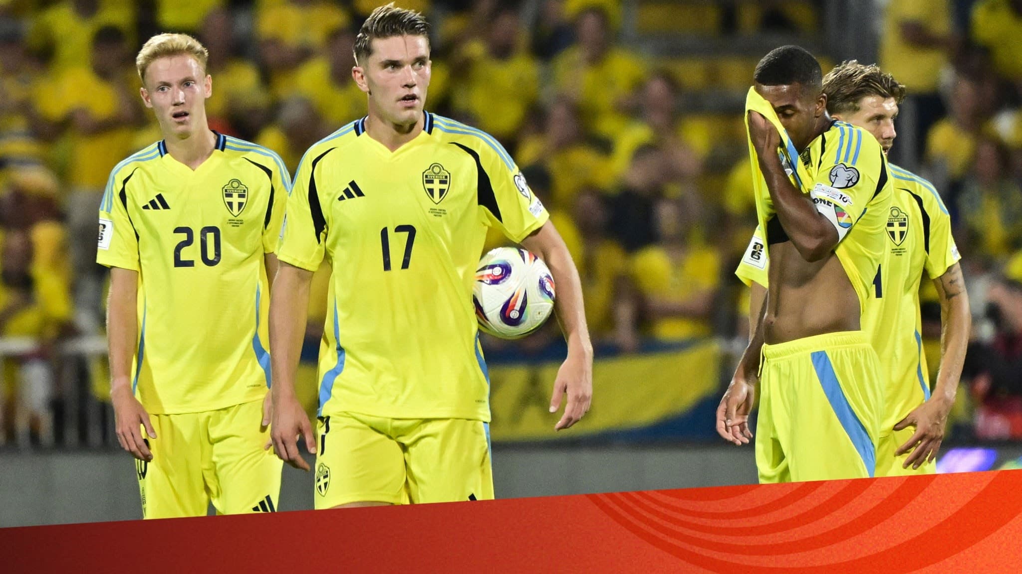 Svenska landslagsspelare förlorar mot Kosovo
