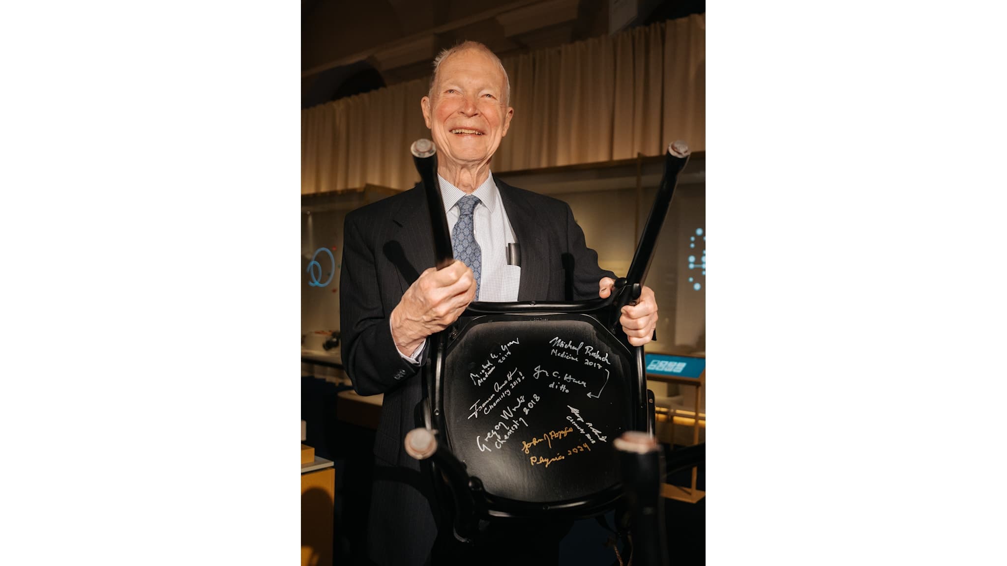 John J. Hopfield. © Nobel Prize Outreach. Photo: Clément Morin 