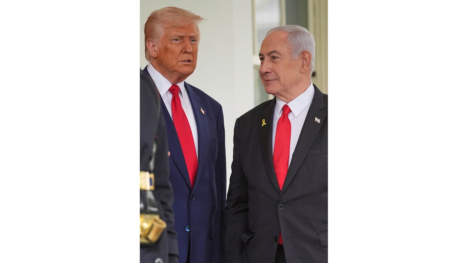 Donald Trump och Benjamin Netanyahu